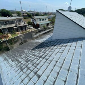 埼玉県上戸市 屋根上葺き工事 施工前
