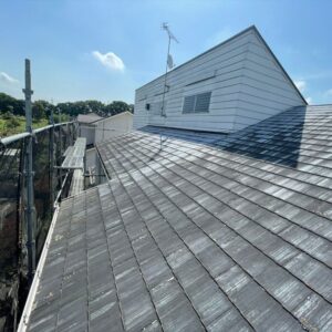 埼玉県上戸市 屋根上葺き工事 施工前